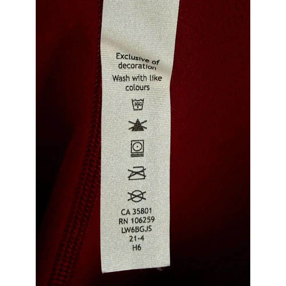 Lululemon Align High-Rise Crop 23” Red Merlot Leggings Women’s Size 10